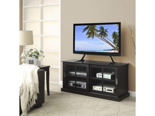 Atlantic Table Top TV Stand - Universal Adjustable Table Top TV Stand, Adjust Height, Base Mount for Flat Screen TV up to 42 inch and 66 lbs, PN...