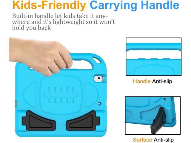 BMOUO Kids Case for iPad 6th/5th Generation (iPad 9.7-inch, 2017/2018), iPad 9.7/Air 2 Cas e with Screen Protector, Shockproof Handle Stand iPad...