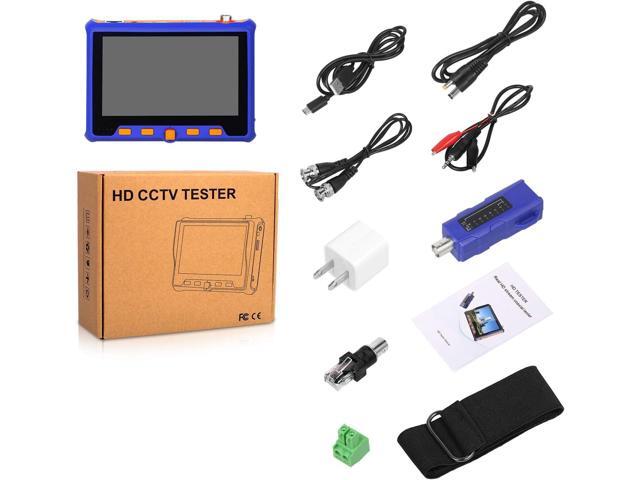 Portable Wrist CCTV Tester,5'' LCD Monitor,HDMI in &VGA in,Camera Debugging Helper