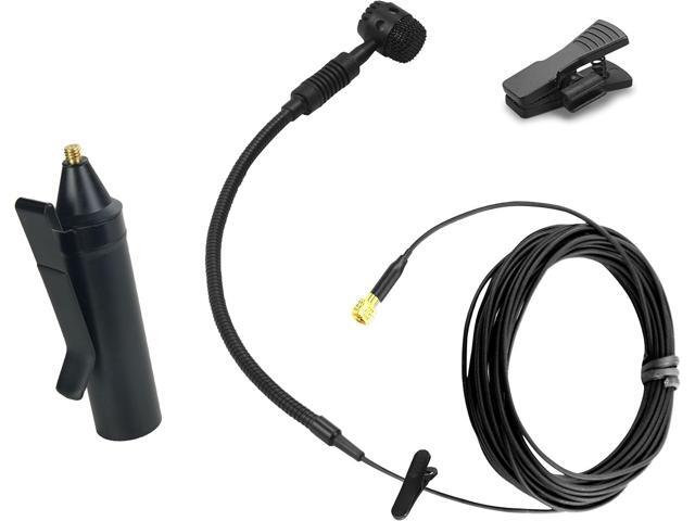 Clip On Instrument Condenser Microphone + Universal Clip (for Saxophone)
