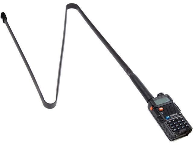 2 Pack-29 Inch Foldable/Tactical Raido Antenna Walkie Talkies Dual Band UV VHF/UHF 144/430Mhz Antennas Two Way Radio Connector for Kenwood Baofeng...