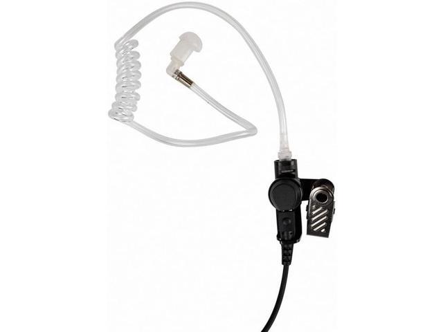 A AIRSN 2 Pin Earpiece Headset for Motorola CP200,GP300,CLS1110,CLS1410 Walkie Talkies/Two Way Radio with Transparent Acoustic Tube (Pack of 2)