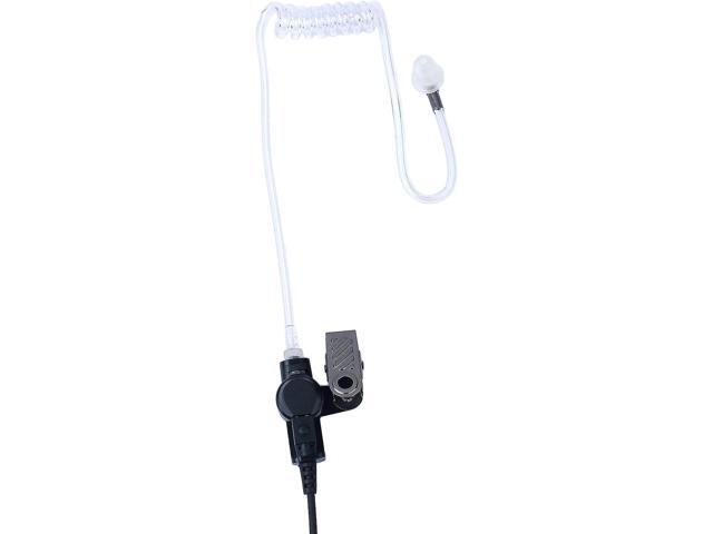 Motorola CLS1110 Acoustic Tube Earpiece/Headset with PTT and Mic Surveillance Kit for Motorola Walkie Talkie RDM2070d CP200 CP200d CLS1410 CLS1413...