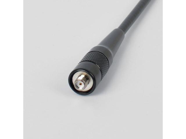HYS-771N 2 Way Radio Antenna 15.6' VHF/UHF Dual Band 144/430Mhz SMA-Female Antenna for Kenwood TK-360 TK-370 WOUXUN Baofeng/Pufeng Walkie Talkie Radio