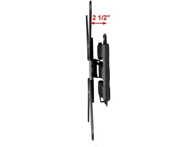 VideoSecu ML531BE2 TV Wall Mount kit with Free Magnetic Stud Finder and HDMI Cable for Most 26-55 TV and New LED UHD TV up to 60 inch 400x400 Full...