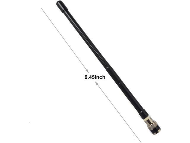 HYS 27Mhz BNC Antenna Handheld Two-Way Radio 9.45inch BNC Antenna for Cobra Midland Uniden Hand Held Cb Handheld/Portable RadioPack of 2