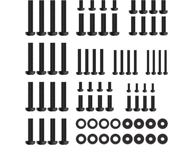 PERLESMITH Universal TV Mounting Hardware Kit Fits All TVs Includes M4, M5, M6 and M8 TV Screws, Washers and Spacers for TV and Monitor Mounting up...
