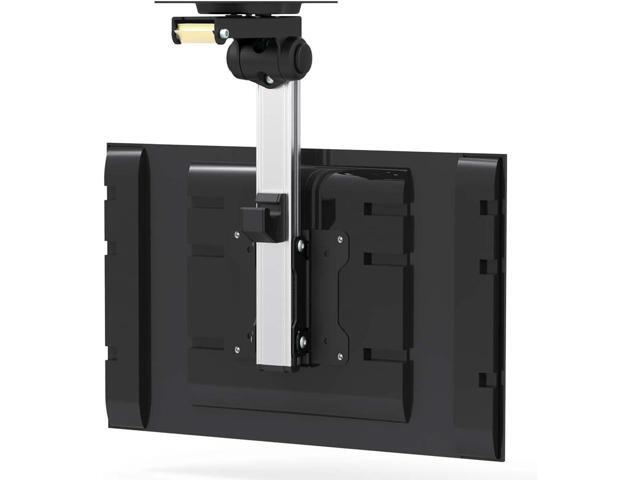 InstallerParts 13'-27' RV TV Ceiling Mount - Aluminum Bracket, Fold Down for LED, LCD, Monitor, Flat Screens 75x75 & 100x100
