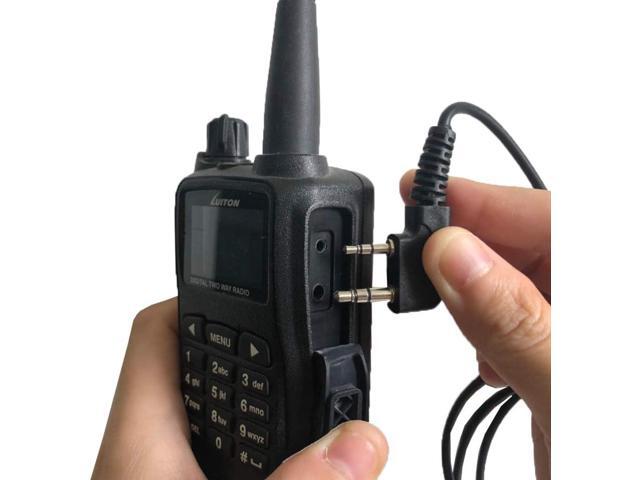Walkie Talkie Earpiece with Mic for BaoFeng Radio Retevis Headset for Baofeng UV-5R BF-888S Arcshell Retevis H-777 RT21 RT22 Kenwood 2 Way Radio by...