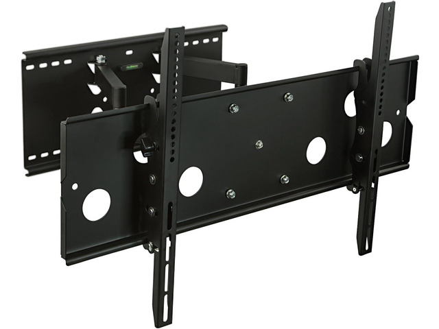 Mount-It! Heavy-Duty TV Wall Mount Bracket with Full Motion Articulating Dual Arms Swivel Corner Bracket for 42 to 70 inch Screen LCD OLED Plasma...