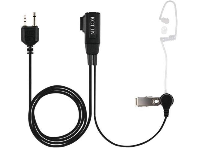 KCTIN Walkie Talkie Headset for Midland with Mic Security Earpiece for GXT1000VP4 LXT500VP3 GXT1050VP4 GXT1000XB (6 Packs)