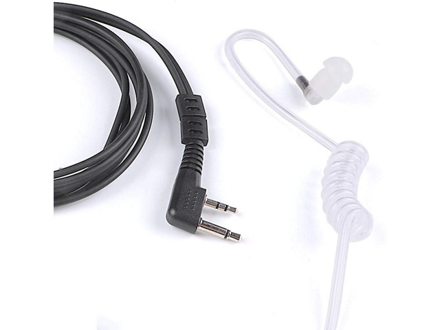 KCTIN Earpiece for Midland Walkie Talkies with Mic Security Headsets for GXT1000VP4 LXT500VP3 GXT1050VP4 GXT1000XB (2Packs)