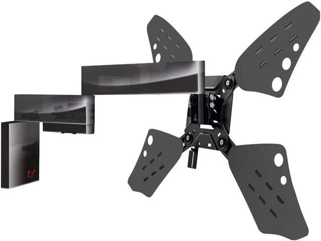 Barkan TV Wall Mount, 32-70 inch Full Motion Articulating - 4 Movement Flat/Curved Screen Bracket, Very Low Profile, Holds up to 88 lbs, Lifetime...