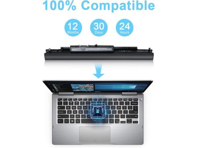 New Replacement 807956-001 HS03 HS04 Laptop Battery for Hp 14 15 Notebook PC series 15-ay009dx 15-ba009dx 15-af131dx fits Spare 807957-001 Model...
