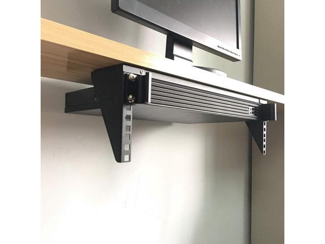 Jingchengmei 3U Lightweight Foldable Wall Mount Patch Panel Bracket - 19 inch Steel Vertical Mounting Bracket for Network and Data Equipment (3U35P)