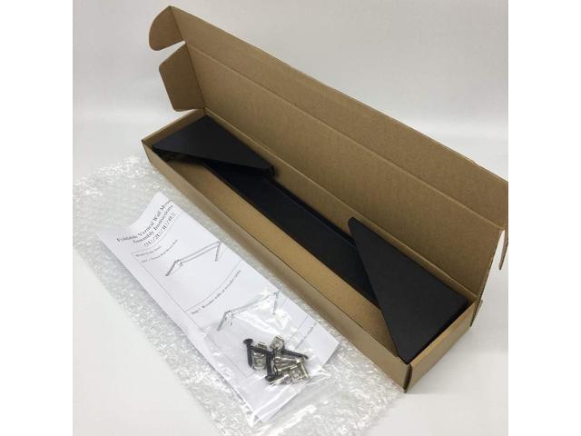Jingchengmei 3U Lightweight Foldable Wall Mount Patch Panel Bracket - 19 inch Steel Vertical Mounting Bracket for Network and Data Equipment (3U35P)