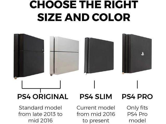 HumanCentric Wall Mount Compatible with Original PS4 Fat Version, Mount on The Wall or on The Back of The TV with a VESA Pattern, Does Not Work...