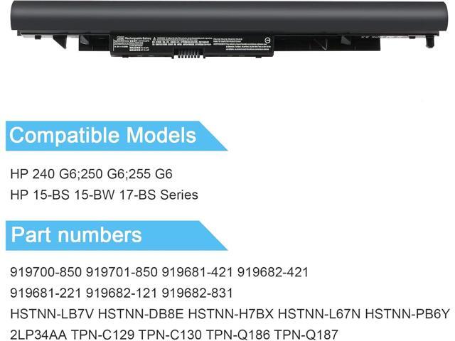 New Replacement 919700-850 JC03 JC04 Laptop Battery for Hp 15-BS 15-BW 17-BS Notebook PC series fits 17-bs067cl 17-bs049dx 17-bs011dx 15-bs015dx...