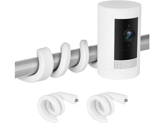 2Pack Flexible Twist Mount for Ring Stick Up Cam & Ring Outdoor Cam Plus, Flexible Gooseneck Mounting Bracket to Attach Your Camera Anywhere with...