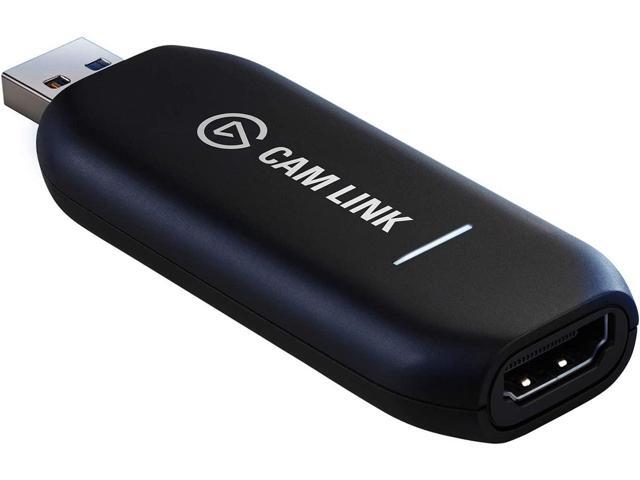 Elgato Cam Link 4K, External Camera Capture Card, Stream and Record with DSLR, Camcorder, ActionCam as Webcam in 1080p60, 4K30 for Video...