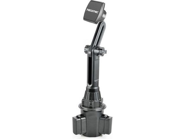 2X Powered Magnetic Cup Holder Phone Mount, Upgraded Ultra Strong X8 N50 Magnets Car Phone Mount Holder Compatible with All Cell...