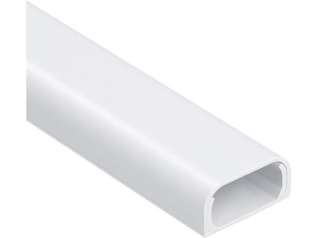 153in Cord Hider Wall, Wire Hiders for 3 Cords, Cord Cover for 2 Thick Extension Cables, Paintable Cable Cover to Hide Cords Wall Mounted TV, Cord...