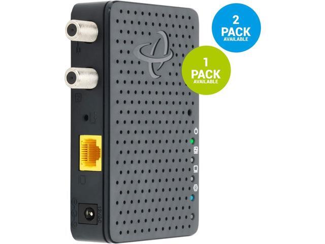 Hitron Bonded MoCA 2.5 Network Adapter for Ethernet Over Coax (Add-on 1 Pack) 1 Gbps Ethernet, 2.5 Gbps Over existing Coax Cables Ideal...