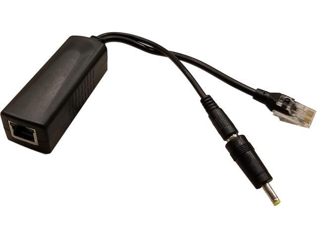 Mount Genie PoE Power Over Ethernet Splitter Adapter 15W Output for Voice Assistants (1-Pack)
