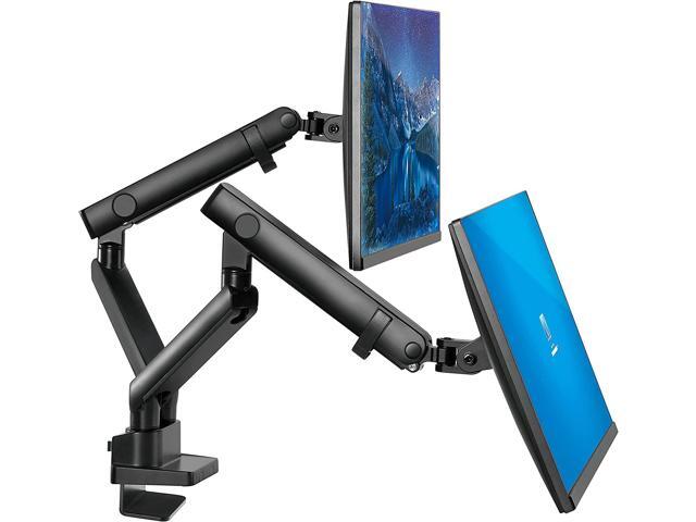 Dual Monitor Stand, Dual Monitor Arm, Dual Monitor Mount VESA Mount, up to 32 inch Monitor Desk Montaje, Monitor Arms & Monitor Stands for 2 Monitors