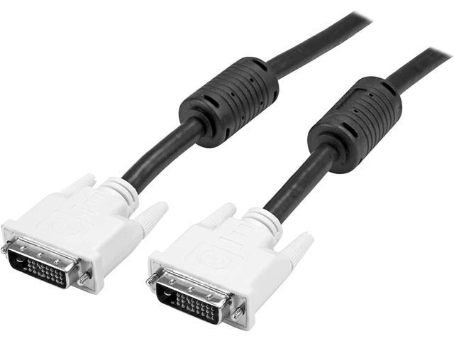 S.com Dual Link DVI Cable - 15 ft - Male to Male - 2560x1600 - DVI-D Cable - Computer Monitor Cable - DVI Cord - Video Cable