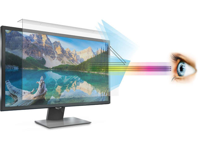 Anti Blue Light Screen filter for 21.5 Inches Widescreen Desktop Monitor, Blocks Excessive Harmful Blue Light, Reduce Eye Fatigue and Eye Strain