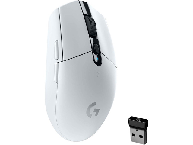 G305 LIGHTSPEED Wireless Gaming Mouse, Hero 12K Sensor, 12,000 DPI, Lightweight,