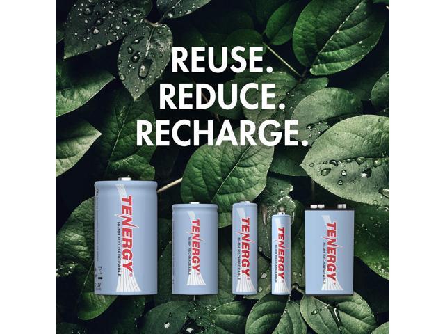 Tenergy AA AAA C D 9V Battery, NiMH Rechargeable Batteries Combo, 68 Pack, 24 Pack AA Cells, 24 Pack AAA Cells, 8 Pack C Cells, 8 Pack D Cells and...