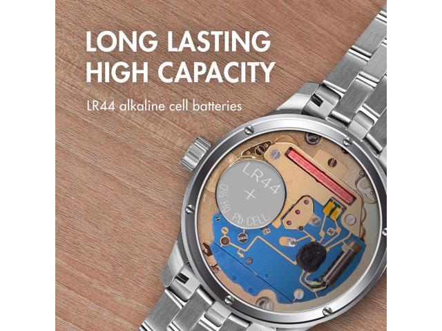 Tenergy 1.5 Volt Battery LR44, Button Cell LR44, ag13/LR44 Batteries Equivalent, Ideal for Watches, Laser Pointers, Small Toys, Portable...