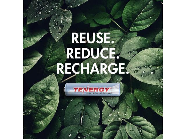 Tenergy AAA Rechargeable Battery, High Capacity 1000mAh NiMH AAA Battery, 1.2V Triple A Batteries 24 Pack