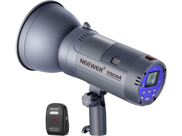 Neewer Vision 4 300W Outdoor Studio Flash Strobe Li-ion Battery Powered Cordless Monolight with 2.4G Wireless Trigger, 1000 Full Power Flashes,.