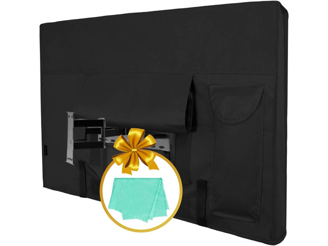 Easy-Going Waterproof Outdoor TV Cover for 40 to 42 inches, Black