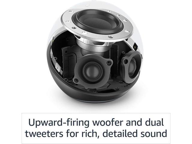 Echo (4th Gen) With premium sound, smart home hub, and Alexa Glacier White