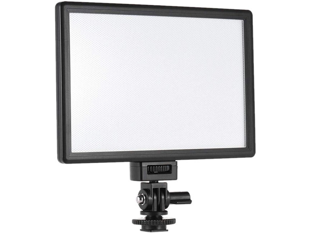 VILTROX L116T CRI95+ Super Slim Dimmable LED Light Panel,Bi-Color 3300K-5600K LED Video Light with LCD Control/Light Mount (NO Battery/No ac Adapter)