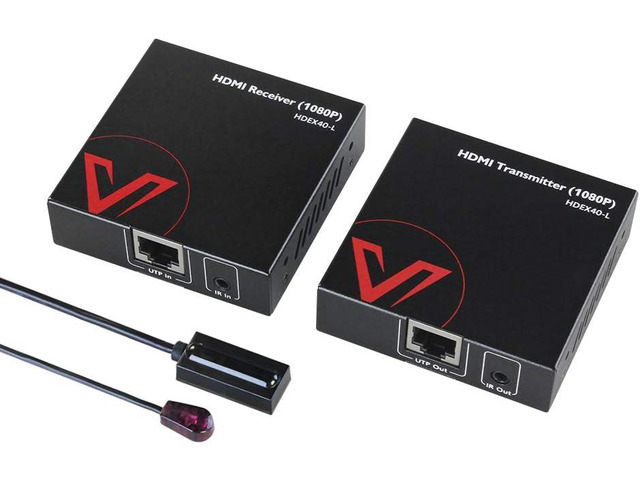 AV Access 1080P HDMI Extender 164ft Over Cat6, HDMI Over Ethernet