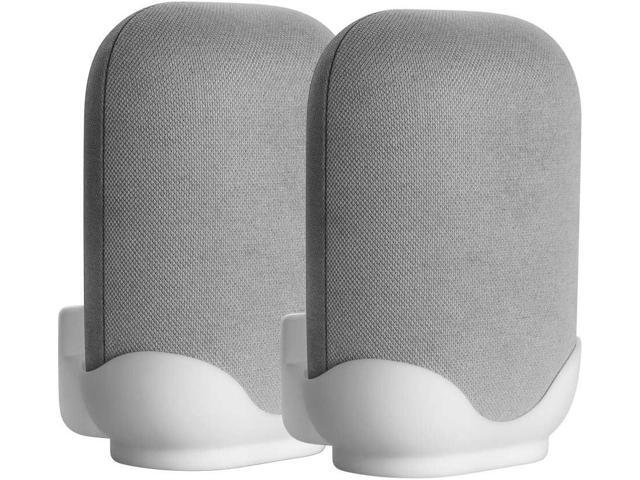 2 Pack Wall Mount Compatible with Google Nest Audio Speaker,Built in Cord Management Easy Install,Stable Stand Google Nest Audio Smart Speaker...