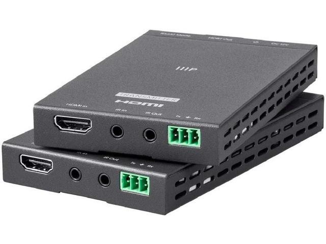 Monoprice Blackbird 4K Pro HD BaseT Extender Kit, IR, 70m with PoC, RS232, HDCP 2.2