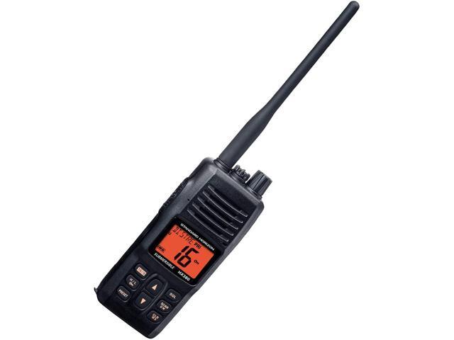 Standard Horizon HX380 5W Commercial Grade Submersible IPX-7 Handheld VHF Radio w/LMR Channels