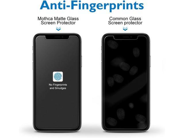Mothca Matte Glass Screen Protector for iPhone Xs Max/iPhone 11 Pro Max Anti-Glare & Anti-Fingerprint Tempered Glass Clear Film Case Friendly 3D...