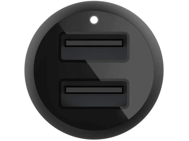 Belkin Dual 24W USB-A Car Charger - Black - image 3