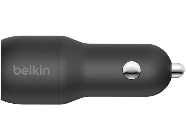 Belkin Dual 24W USB-A Car Charger - Black - image 4