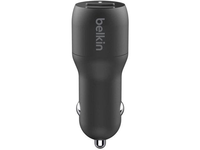 Belkin Dual 24W USB-A Car Charger - Black - image 5