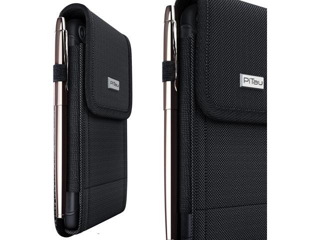 PiTau Holster for Galaxy S25+ Plus S24+ S23+ 22+ S21+ S20+ S10+ S9+ Plus A20 A50 A51 A52 A53 Cell Phone Belt Case with Clip Pouch Holder Cover...