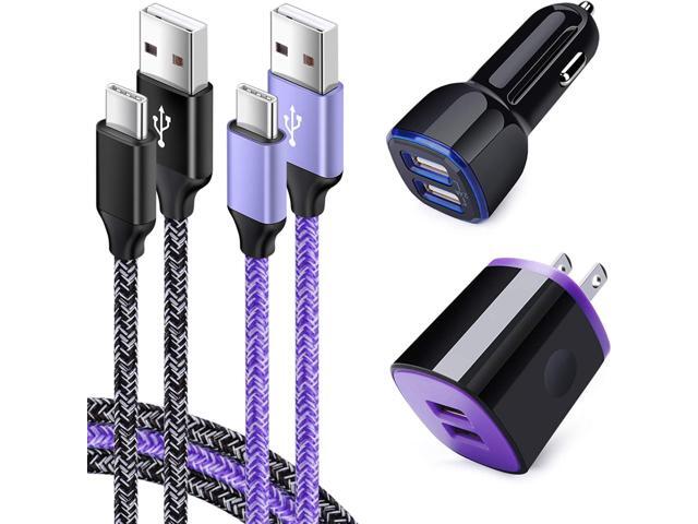 Type C Charger Fast Charging Block for Samsung Galaxy S25 Ultra S24 FE S23 S22 S21 S20 Note 20 A16 5G A15 A14 A54 A51 A10e A20 A50 A21 A11, LG...