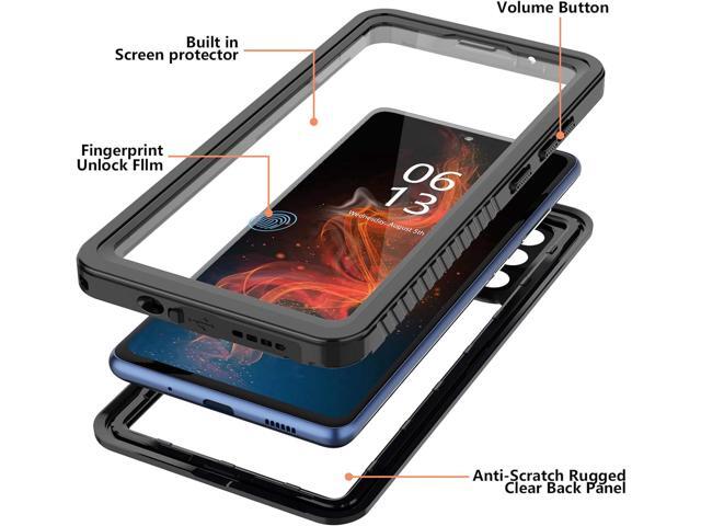 ANTSHARE Waterproof Case for Samsung Galaxy S20 FE - Built-in Screen Protector, 360° Full Body Heavy Duty Protective Shockproof IP68 Underwater...